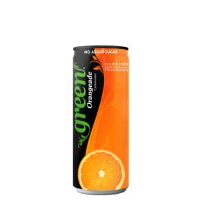 Green Orangeade Can