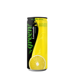 Green Lemonade Can