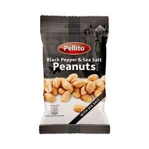 Black Pepper And Sea Salt Peanuts 50g